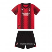 AC Milan Heimtrikot Kinder 2023-2024