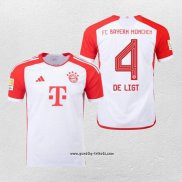 Bayern München Spieler De Ligt Heimtrikot 2023-2024