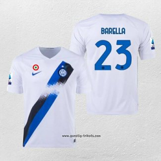 Inter Milan Spieler Barella Auswartstrikot 2023-2024