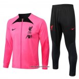 Jacke Trainingsanzug Liverpool 2022-2023 Rosa