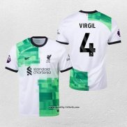 Liverpool Spieler Virgil Auswartstrikot 2023-2024