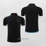 Polo Olympique Marsella 2022-2023 Schwarz