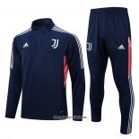 Sweatshirt Trainingsanzug Juventus 2022-2023 Blau