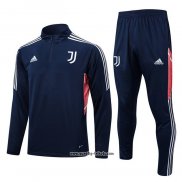 Sweatshirt Trainingsanzug Juventus 2022-2023 Blau