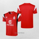 Traingsshirt AC Milan 2023-2024 Rot