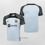 Traingsshirt Barcelona 2023-2024 Grau