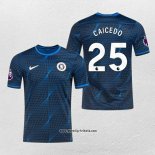 Chelsea Spieler Caicedo Auswartstrikot 2023-2024