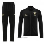 Jacke Trainingsanzug Lazio 2023-2024 Schwarz