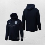 Kapuzenjacke England 2022-2023 Blau