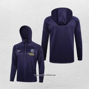 Kapuzenjacke Paris Saint-Germain 2023-2024 Purpura