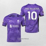Liverpool Spieler Mac Allister 3rd Trikot 2023-2024