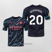 Manchester City Spieler Bernardo 3rd Trikot 2023-2024