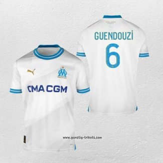 Olympique Marsella Spieler Guendouzi Heimtrikot 2023-2024