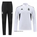 Sweatshirt Trainingsanzug Real Madrid 2022-2023 WeiB