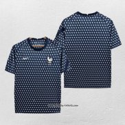 Traingsshirt Frankreich 2022 Blau Oscuro