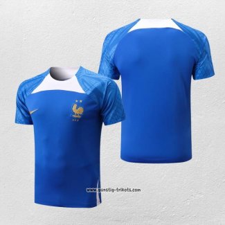 Traingsshirt Frankreich 2022-2023 Blau