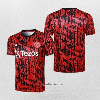 Traingsshirt Manchester United 2023-2024 Rot