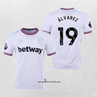 West Ham Spieler Alvarez Auswartstrikot 2023-2024