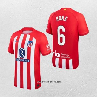 Atletico Madrid Spieler Koke Heimtrikot 2023-2024