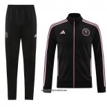 Jacke Trainingsanzug Inter Miami 2023-2024 Schwarz