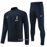 Jacke Trainingsanzug Tottenham Hotspur 2023-2024 Blau