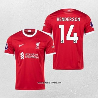 Liverpool Spieler Henderson Heimtrikot 2023-2024