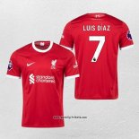 Liverpool Spieler Luis Diaz Heimtrikot 2023-2024