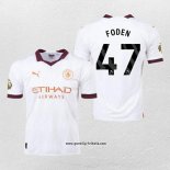 Manchester City Spieler Foden Auswartstrikot 2023-2024