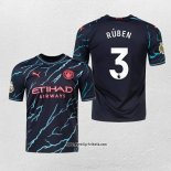 Manchester City Spieler Ruben 3rd Trikot 2023-2024