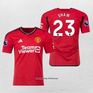 Manchester United Spieler Shaw Heimtrikot 2023-2024