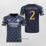 Real Madrid Spieler Carvajal Auswartstrikot 2023-2024