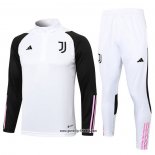 Sweatshirt Trainingsanzug Juventus 2023-2024 WeiB