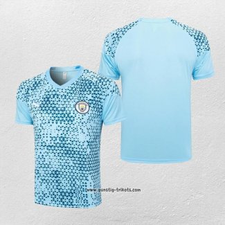 Traingsshirt Manchester City 2023-2024 Blau