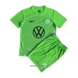 Wolfsburg Heimtrikot Kinder 2023-2024