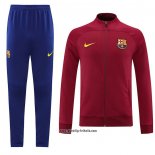 Jacke Trainingsanzug Barcelona 2022-2023 Rot