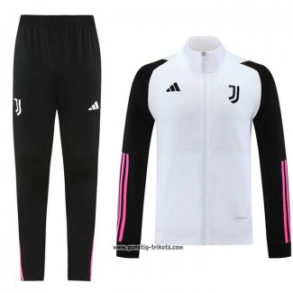 Jacke Trainingsanzug Juventus 2023-2024 WeiB