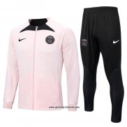 Jacke Trainingsanzug Paris Saint-Germain 2022-2023 Rosa