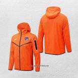 Kapuzenjacke Atletico Madrid 2022-2023 Orange