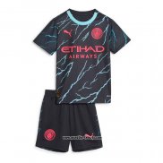 Manchester City 3rd Trikot Kinder 2023-2024