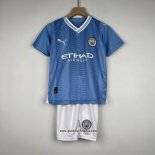 Manchester City Heimtrikot Kinder 2023-2024