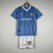 Manchester City Heimtrikot Kinder 2023-2024