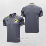 Polo Borussia Dortmund 2023-2024 Grau
