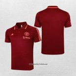 Polo Manchester United 2023-2024 Rot