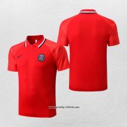 Polo Paris Saint-Germain 2022-2023 Rot
