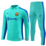 Sweatshirt Trainingsanzug Barcelona 2023-2024 Grun