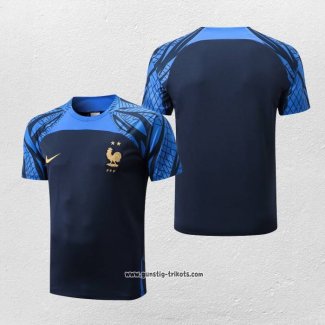 Traingsshirt Frankreich 2022-2023 Blau