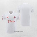 Traingsshirt Manchester United 2023-2024 WeiB