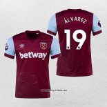 West Ham Spieler Alvarez Heimtrikot 2023-2024