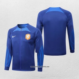 Jacke Niederlande 2022-2023 Blau