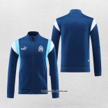 Jacke Olympique Marsella 2023-2024 Blau